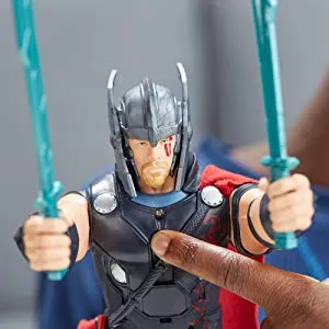 12" Inch Tall Thor Ragnarok (INTERACTIVE) Titan Hero Tech 1/4 Scale Figure Discontinued Hasbro