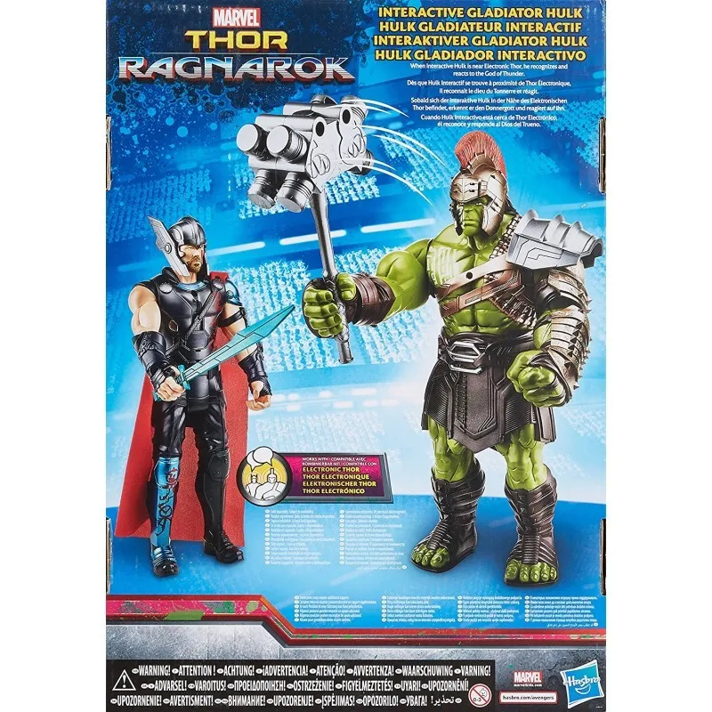12" Inch Tall Thor Ragnarok (INTERACTIVE) Titan Hero Tech 1/4 Scale Figure Discontinued Hasbro