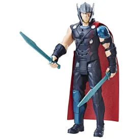 12" Inch Tall Thor Ragnarok (INTERACTIVE) Titan Hero Tech 1/4 Scale Figure Discontinued Hasbro