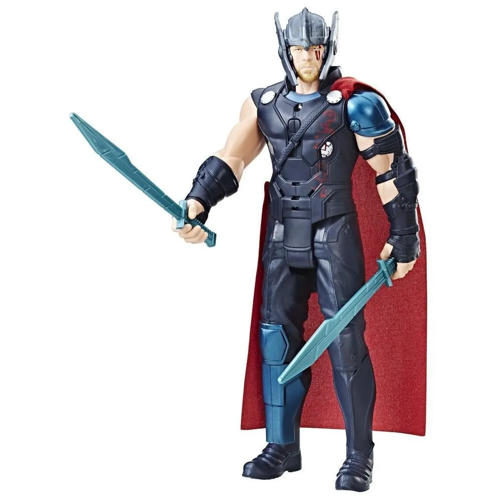 12" Inch Tall Thor Ragnarok (INTERACTIVE) Titan Hero Tech 1/4 Scale Figure Discontinued Hasbro