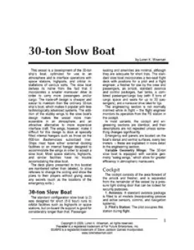 30-Ton Slow Boat
