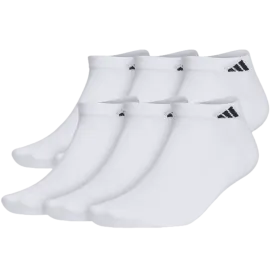 Adidas Athletic Cushioned Low-Cut Socks (6 pk)