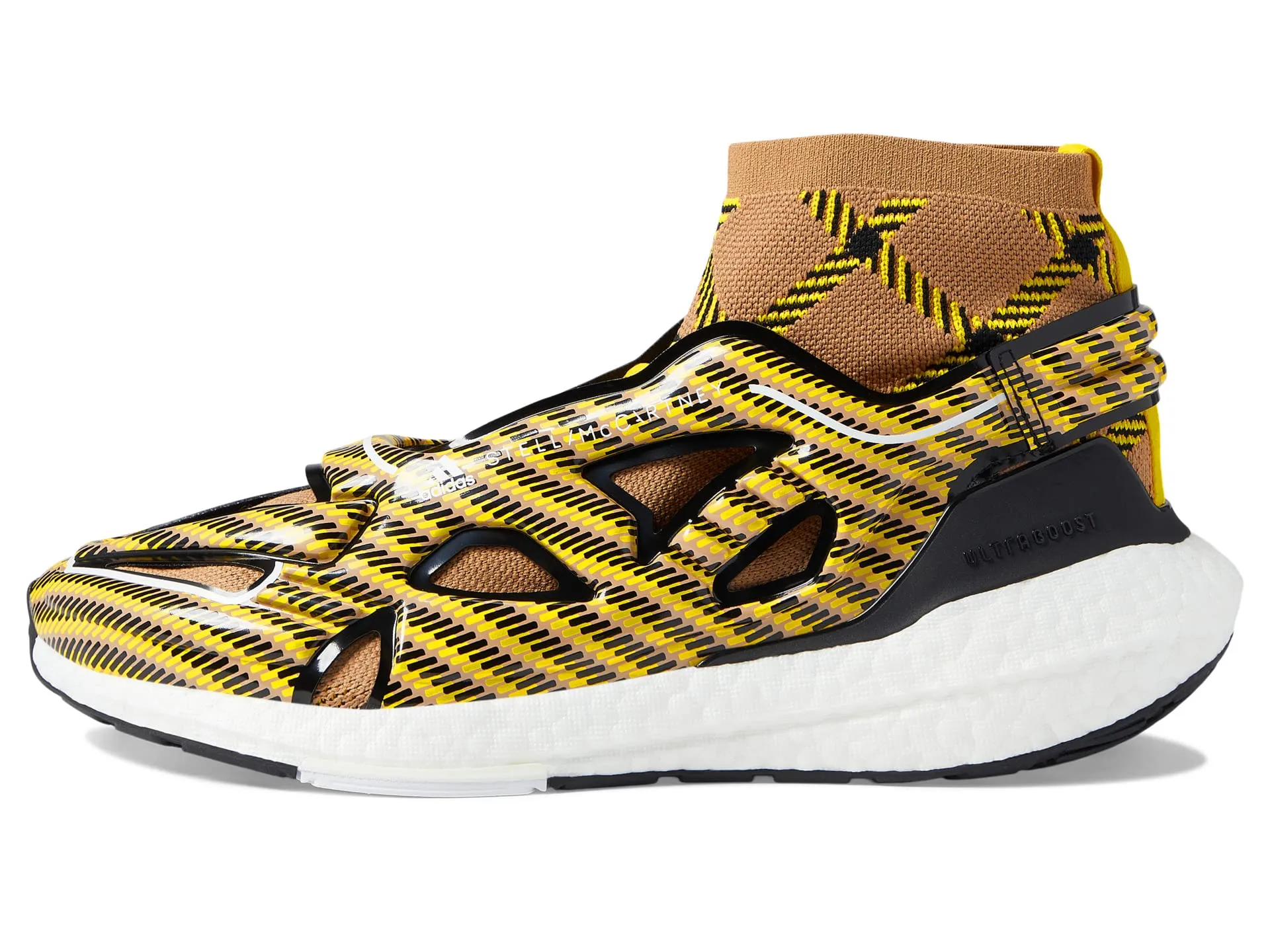 Adidas By Stella McCartney Ultraboost 22 Elevated Sneakers, Yellow/Brown
