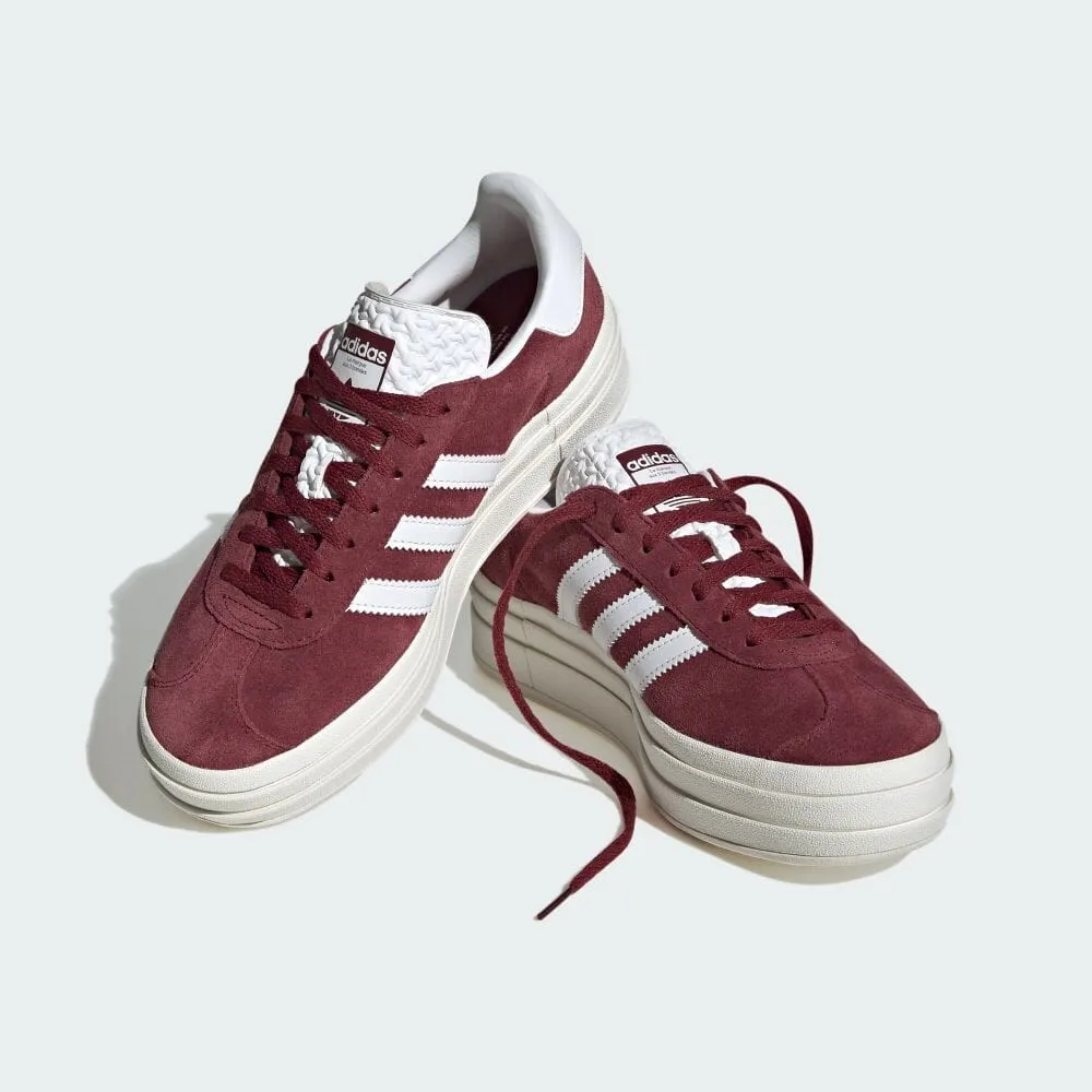 Adidas GAZELLE BOLD sneakers, dark red