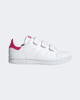 Adidas Stan Smith Ps-Girls Original Shoes White/Pink Fx7540