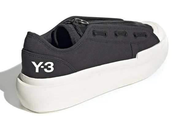 adidas Y-3 Ajatu Court Low 'Black White' Sneakers, black