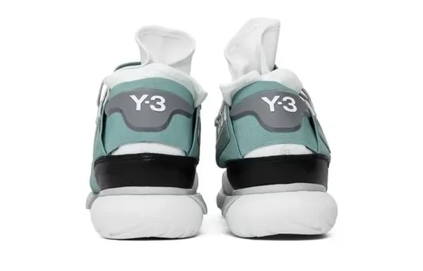 adidas Y-3 Qasa High 'Vapor Steel' sneakers, white