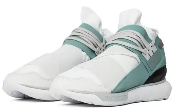 adidas Y-3 Qasa High 'Vapor Steel' sneakers, white