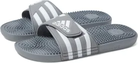 adissage adidas sandals, Grey/White/Grey