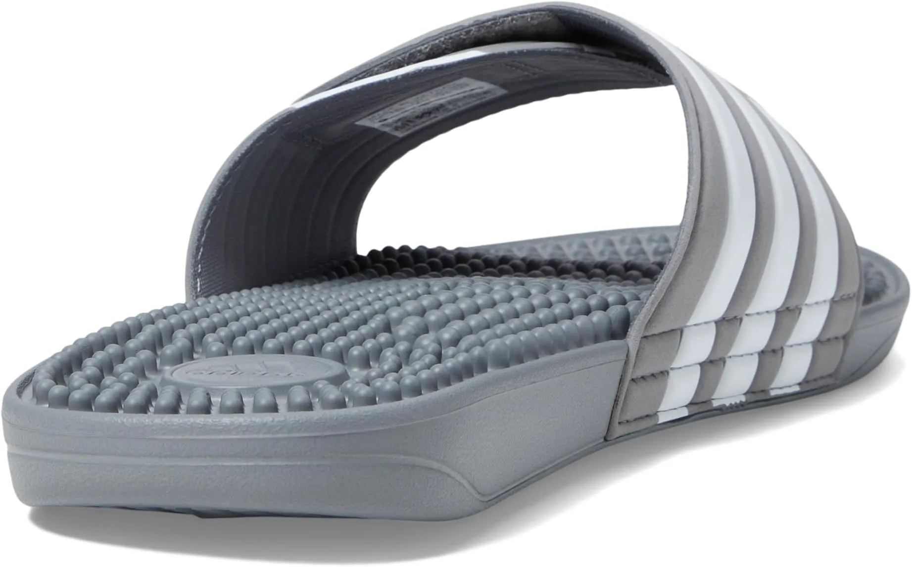adissage adidas sandals, Grey/White/Grey