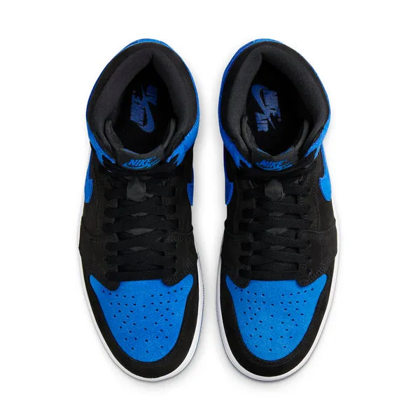 Air Jordan 1 Retro High OG 'Royal Reimagined' Sneakers, Black