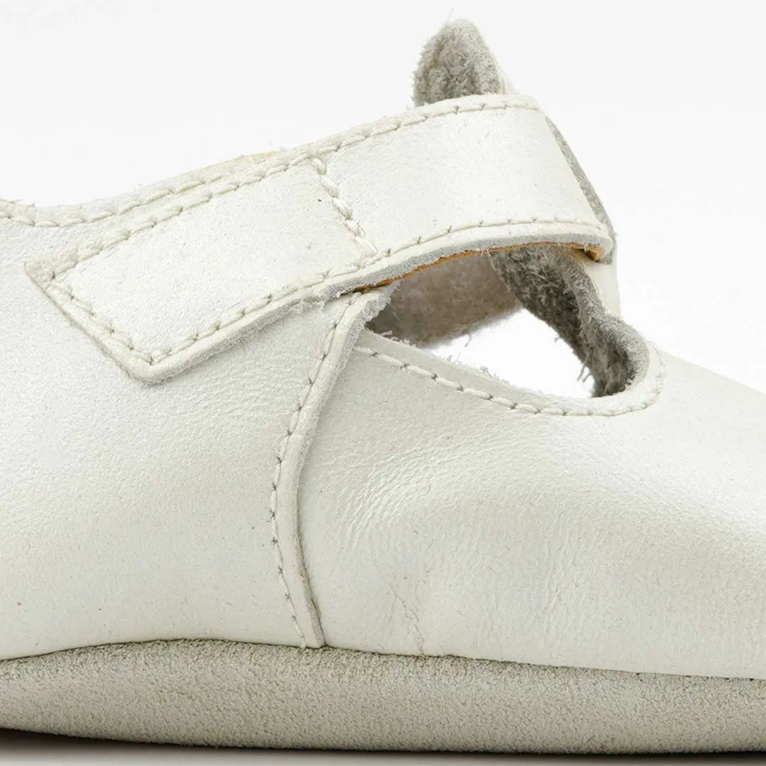 Bobux Soft Sole Jack   Jill Shoes - Pearl