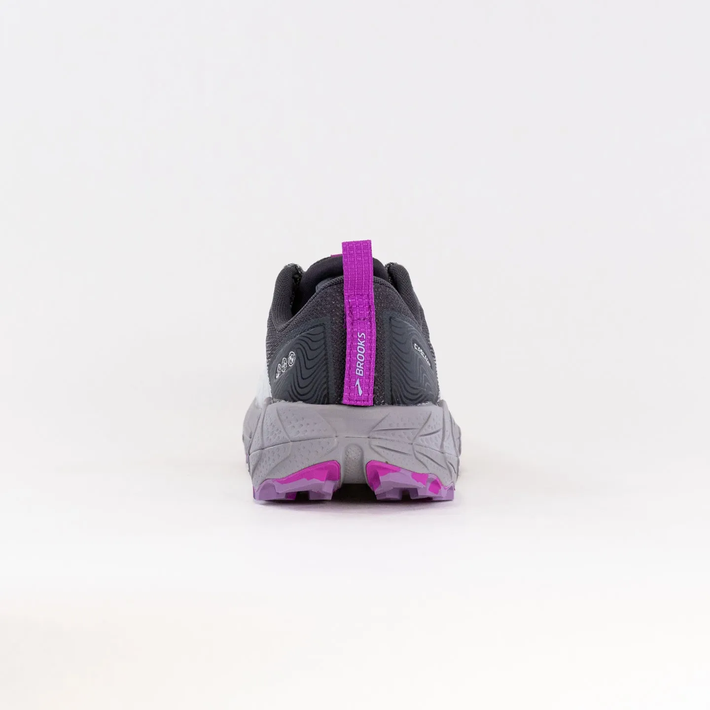 Brooks Cascadia 17 (Women's) - Oyster/Blackened Pearl/Purple