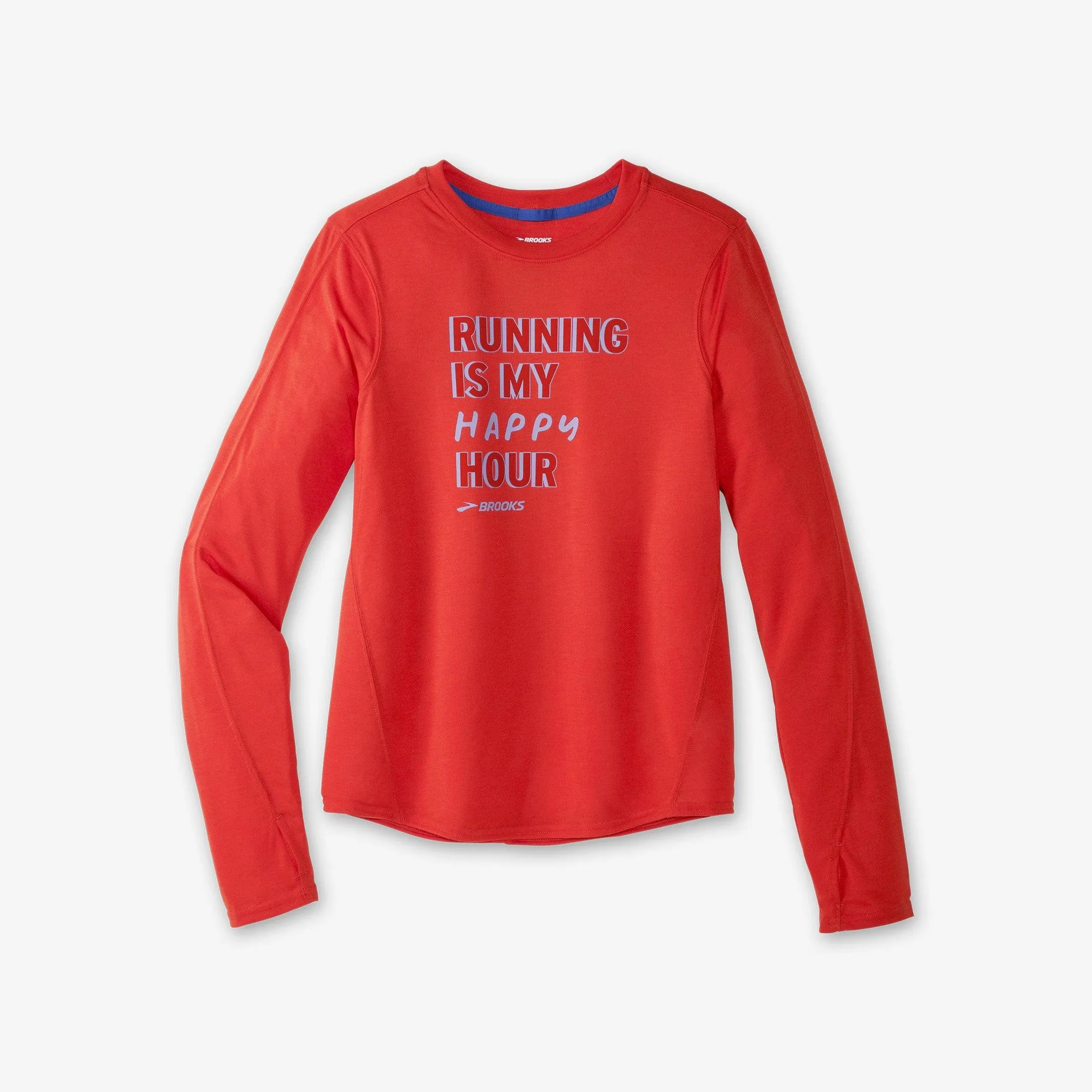 Brooks - Distance Graphic Long Sleeve - Femme