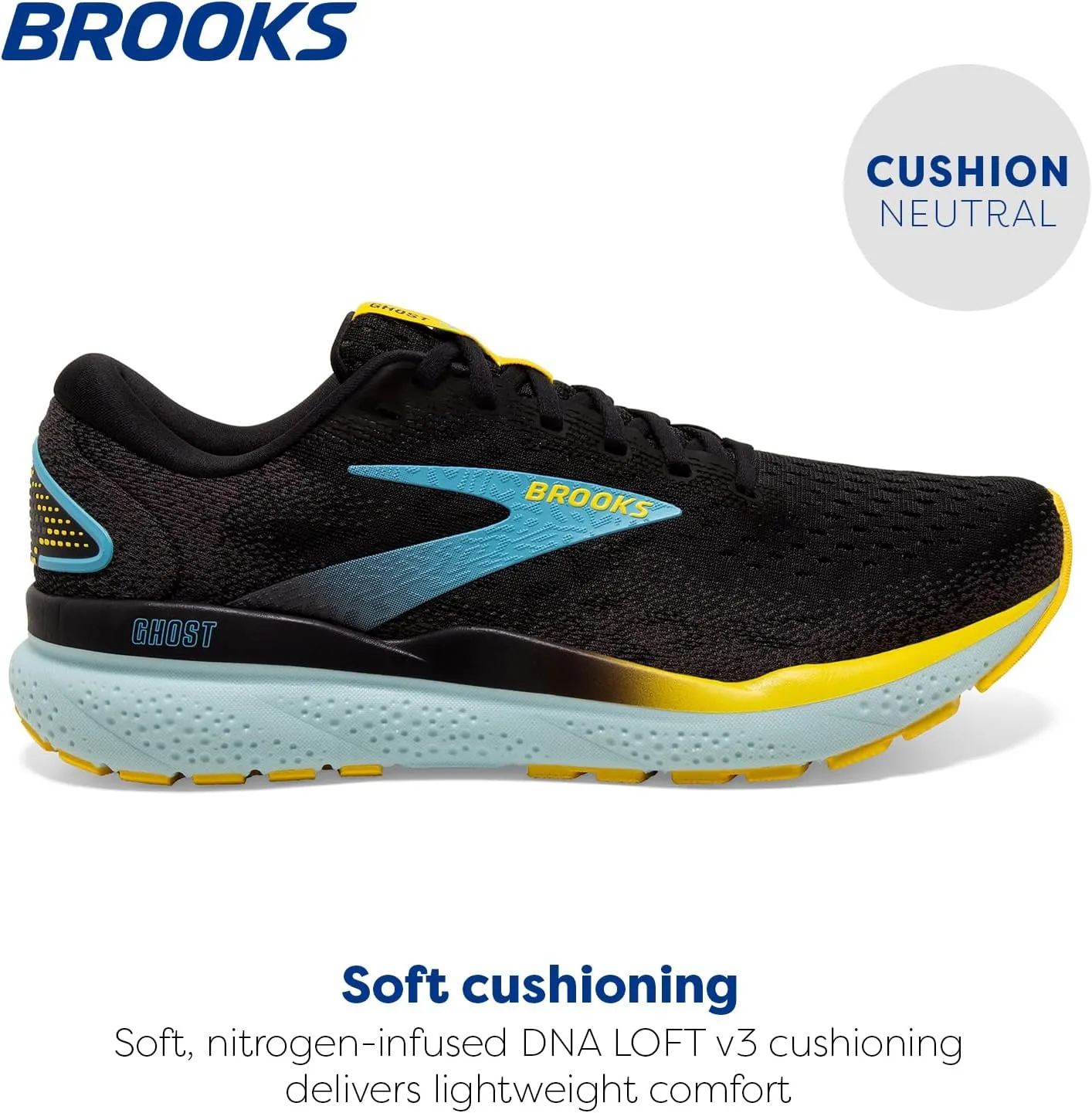Brooks Men??s Ghost 16 Neutral Running Shoe