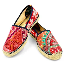 CARRE MAHARANI Red Classic Espadrilles