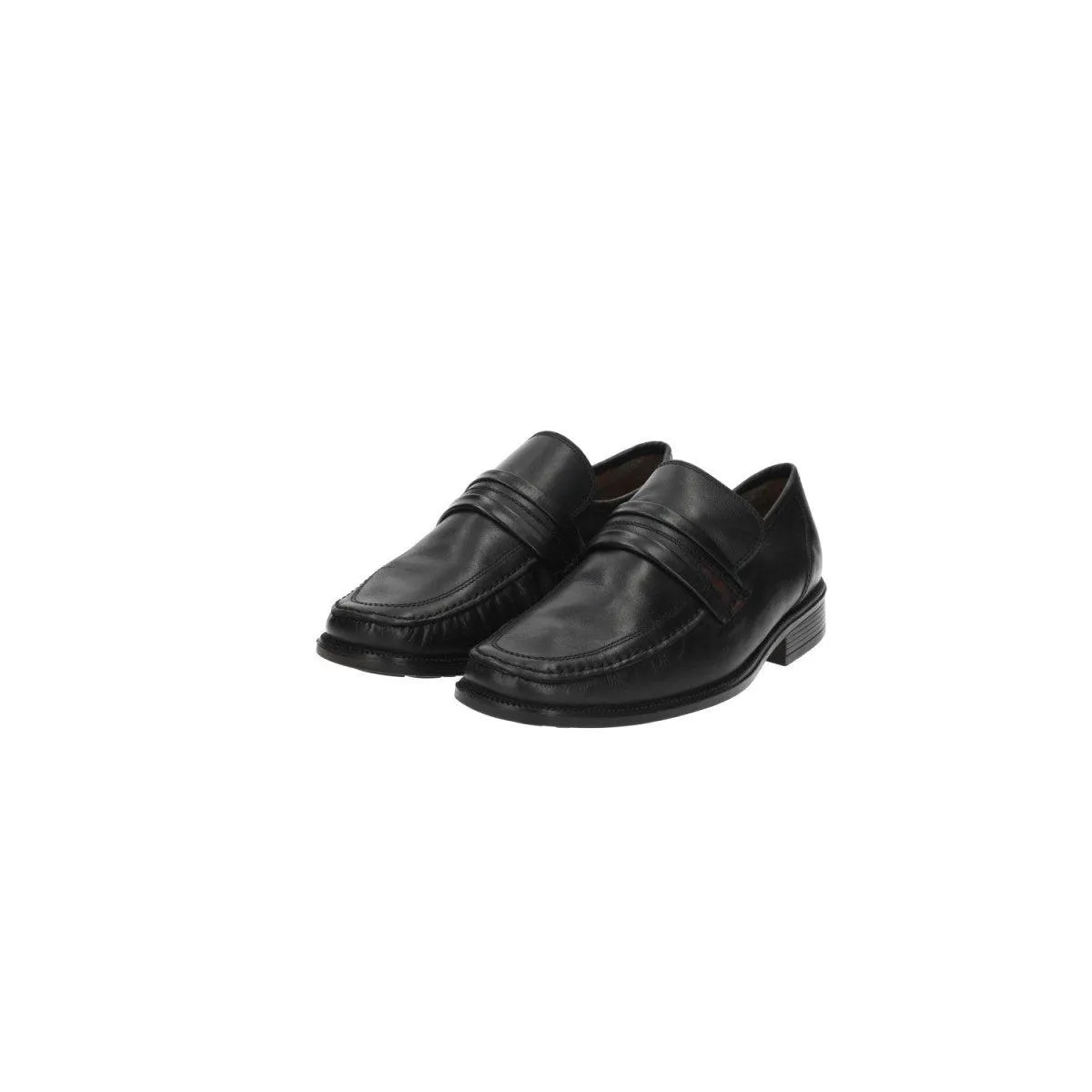 Clarks Aston Mind Wide On Formal Slip Ons Leather Black Colour For Men