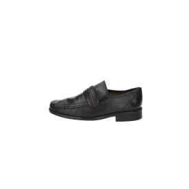 Clarks Aston Mind Wide On Formal Slip Ons Leather Black Colour For Men
