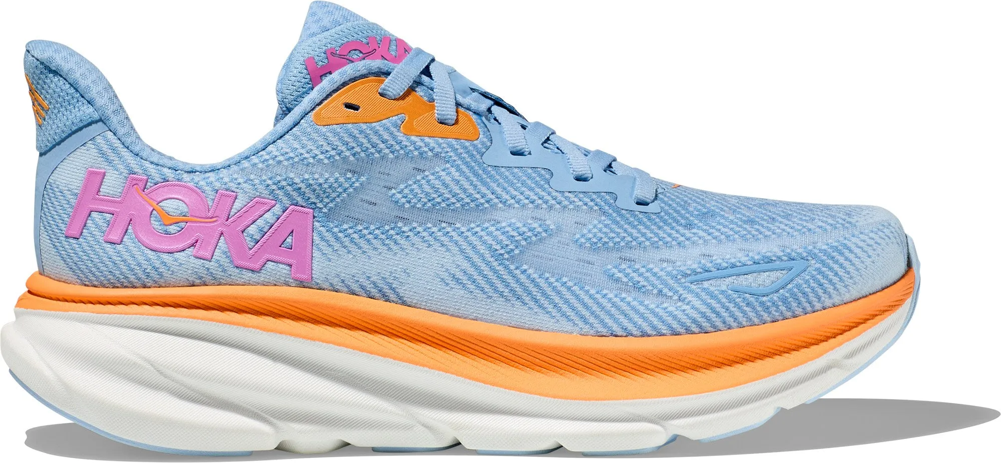Clifton 9 Road Running Shoe - HOKA Women's, Blue