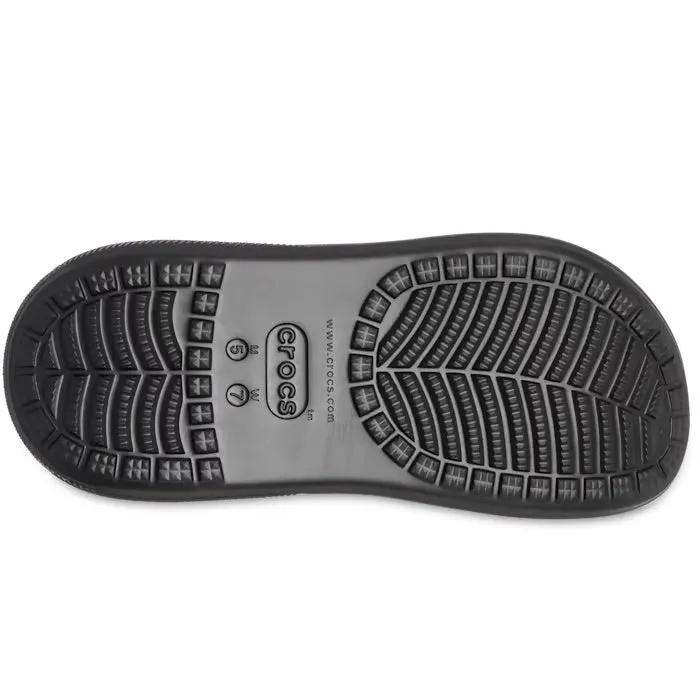 Crocs Classic Crush Clog Adults Black Platform