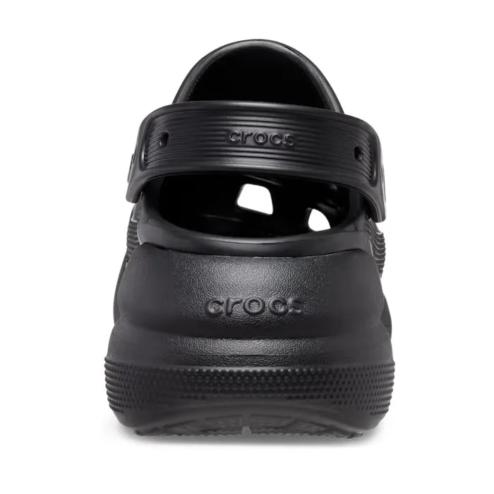 Crocs Classic Crush Clog Adults Black Platform