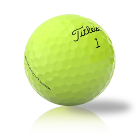 Custom Titleist Pro V1 2023 Yellow