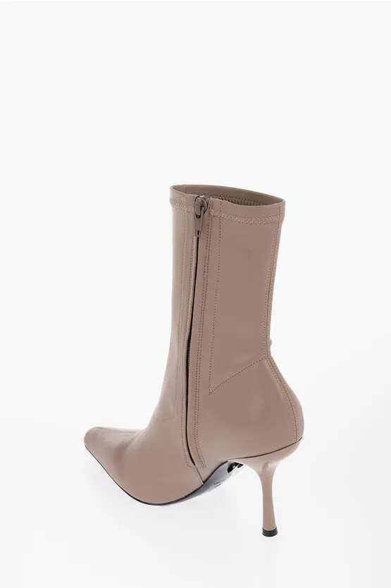 Diesel Vegan Leather D-ECLIPSE BT Sock Boots with Logo Application