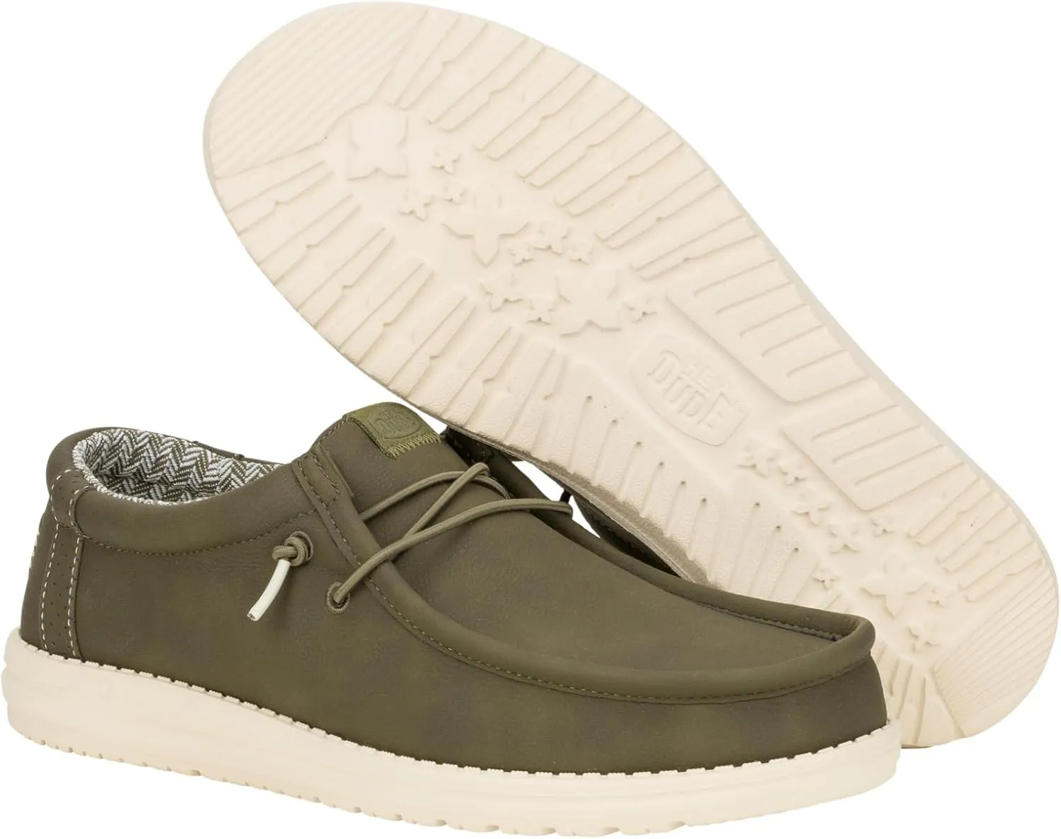 Hey Dude Men's Wally Classic, Men??s Shoes, Men's Slip-on Loafers, Comfortable & Light-Weight