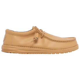Hey Dude Wally Patriotic Loafer Shoes Tan