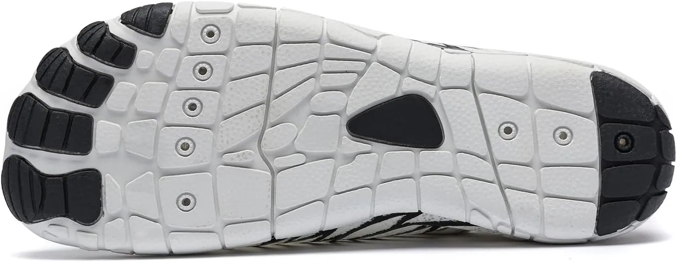 Hiking Barefoot Shoes for Women Men Breathable & Non-Slip Athletic Barefoot Wide Toe Water Shoes Lightweight Perfect for Walking,Running,and Swimming