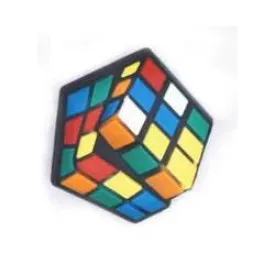 Jibbitz - Unsolved Rubik Cube