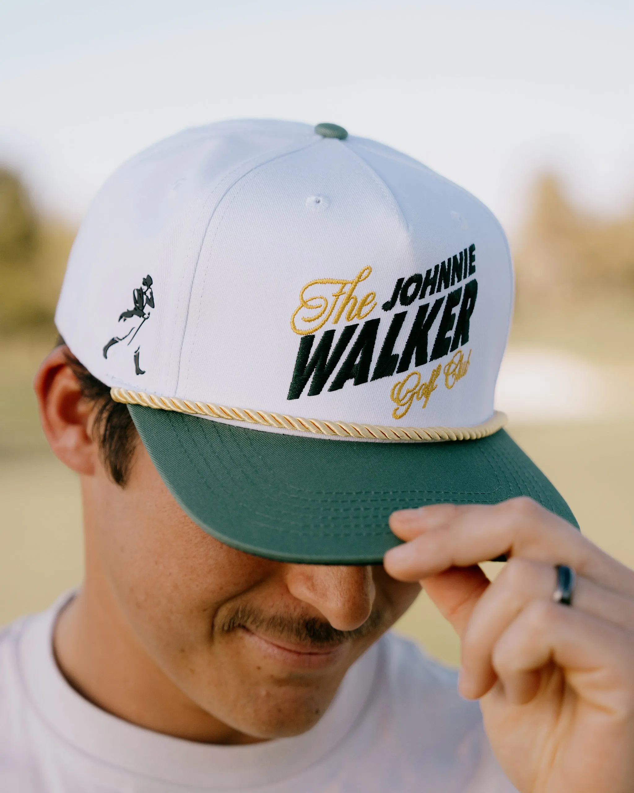 Johnnie Walker Golf Club Hat - White/Green