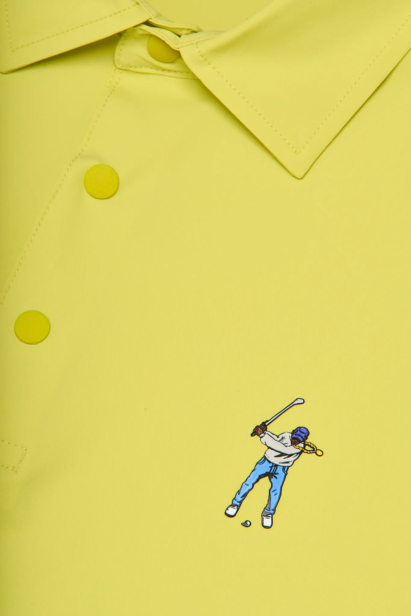 Limeade Men's Snap Placket Polo