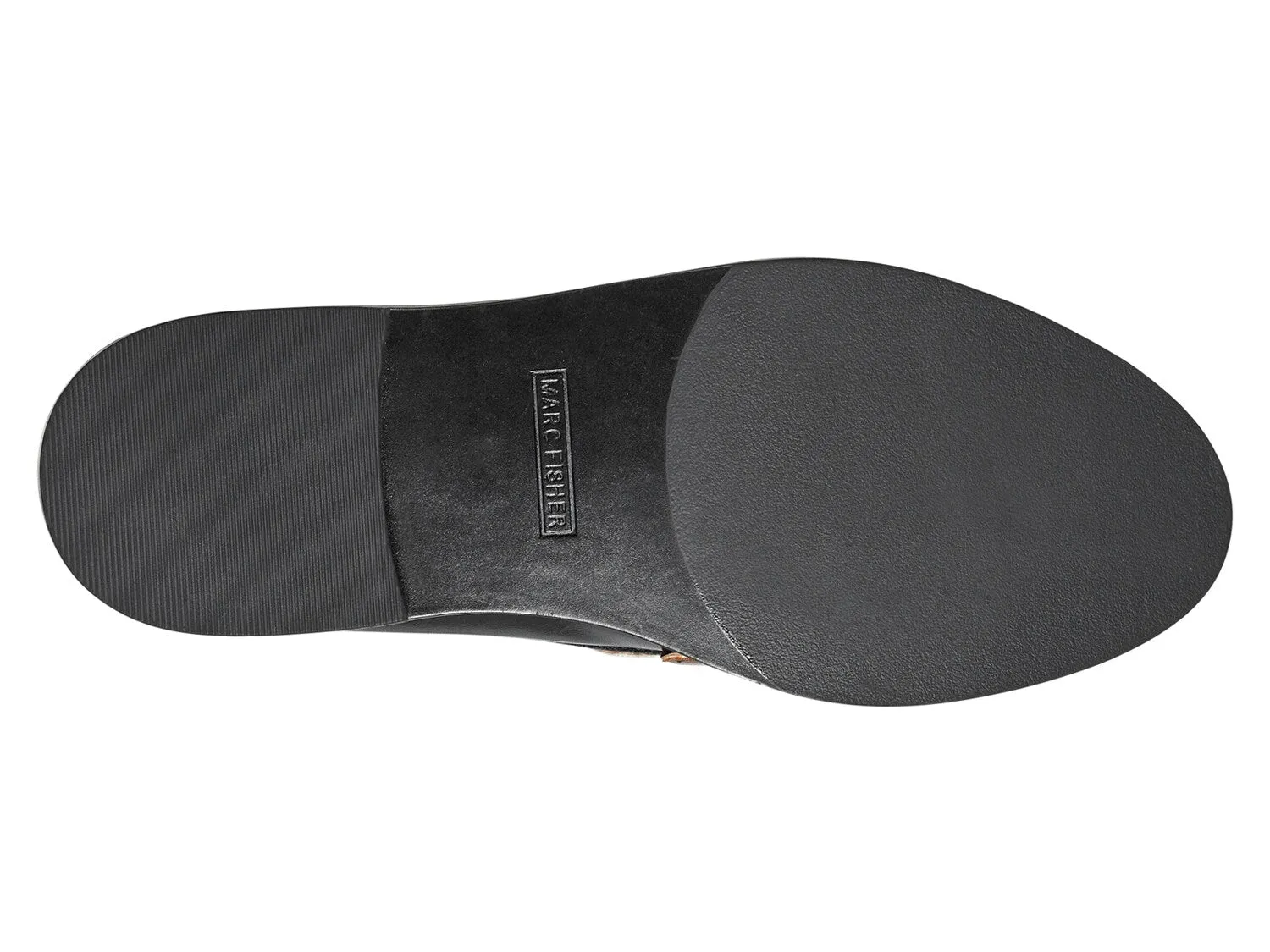 Marc Fisher Calixy loafers, black and white