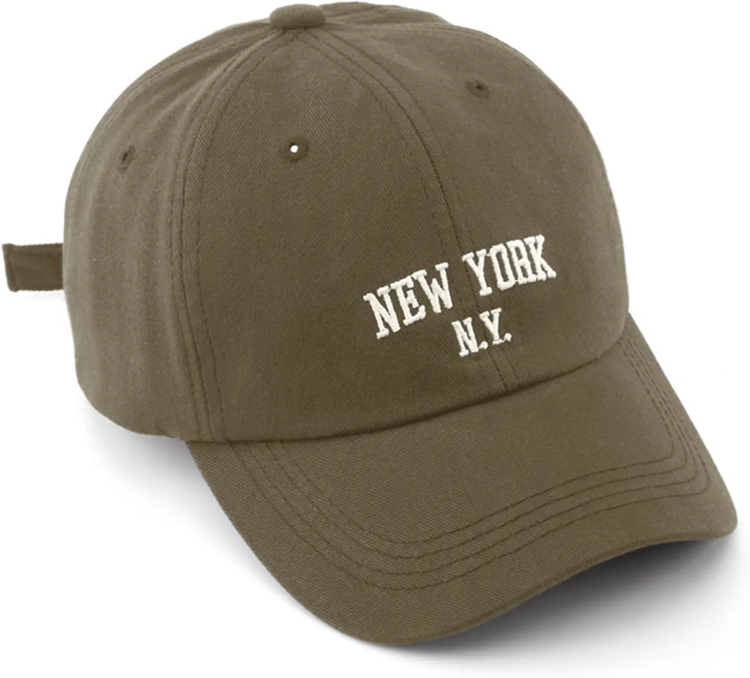 New York Baseball Hat for Women Adjustable Embroidery 100% Cotton Trucker Hats Classic Vintage Baseball Cap
