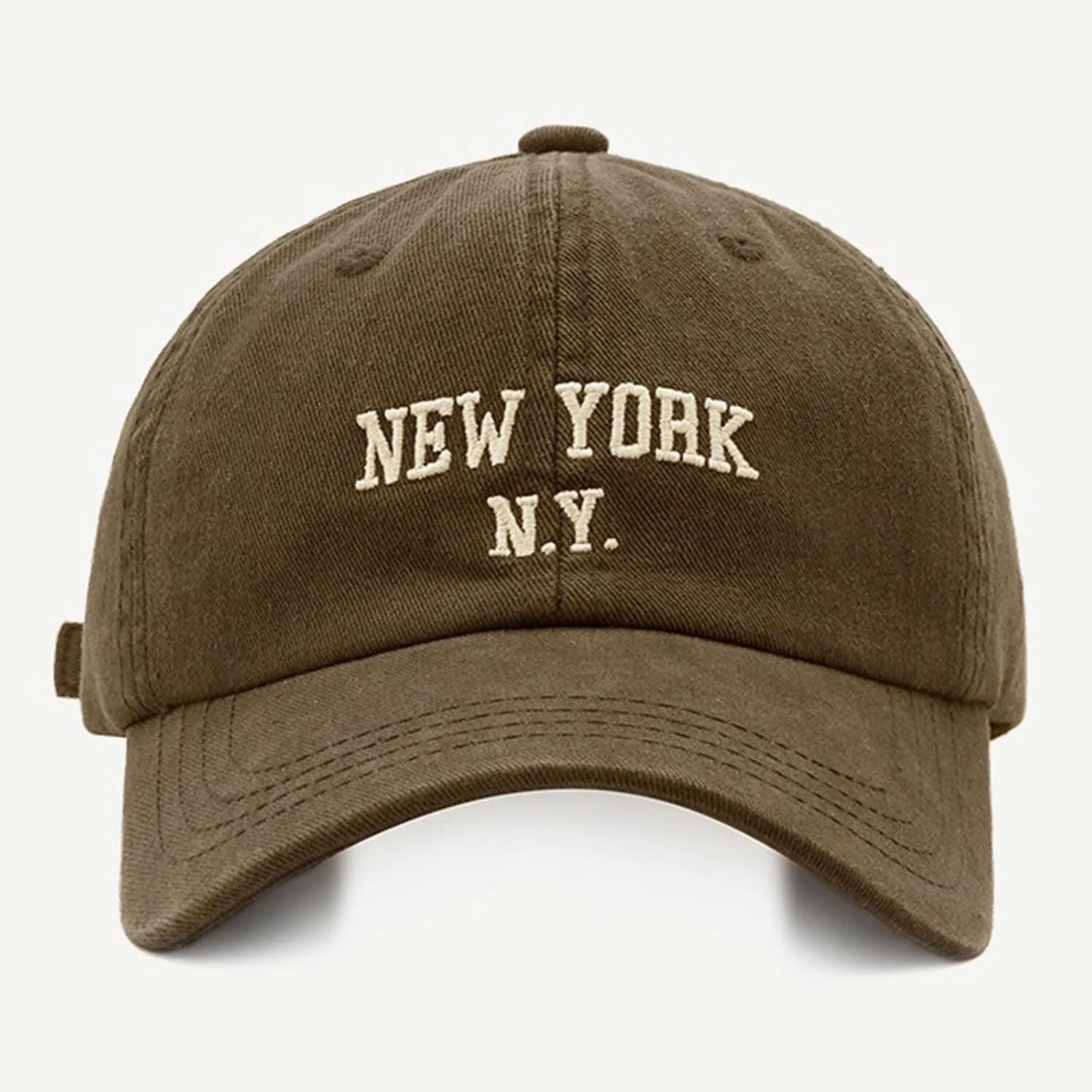 New York Baseball Hat for Women Adjustable Embroidery 100% Cotton Trucker Hats Classic Vintage Baseball Cap
