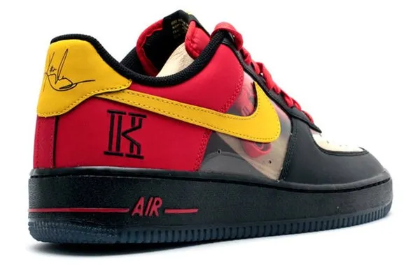 Nike Air Force 1 Cmft Signature Qs 'Kyrie Irving' Sneakers, Black