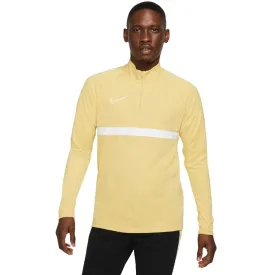 Nike Nk Df Academy21 Drill Top Yellow Cw6110 700 L Men's Sweatshirt