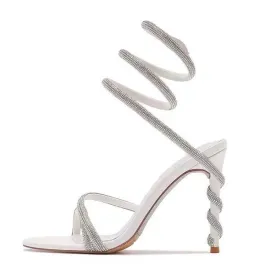 Python Heel White