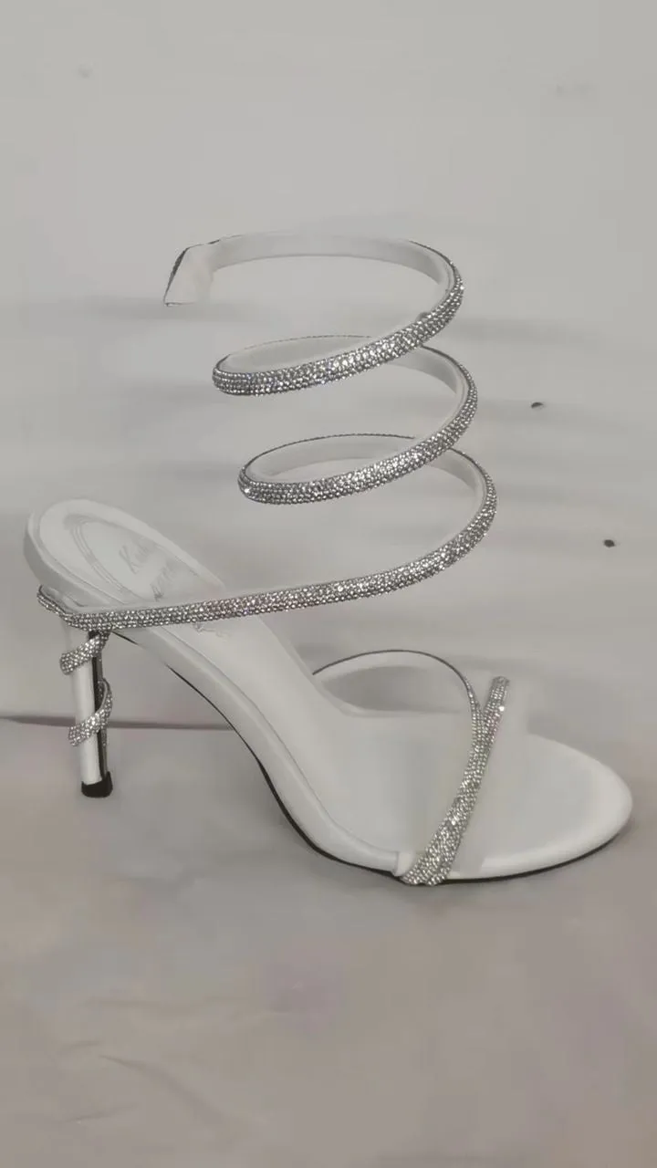Python Heel White
