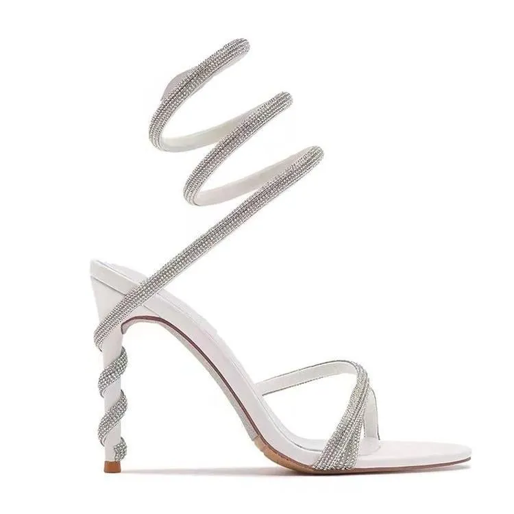 Python Heel White