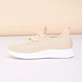 Rea Trainers (Beige)