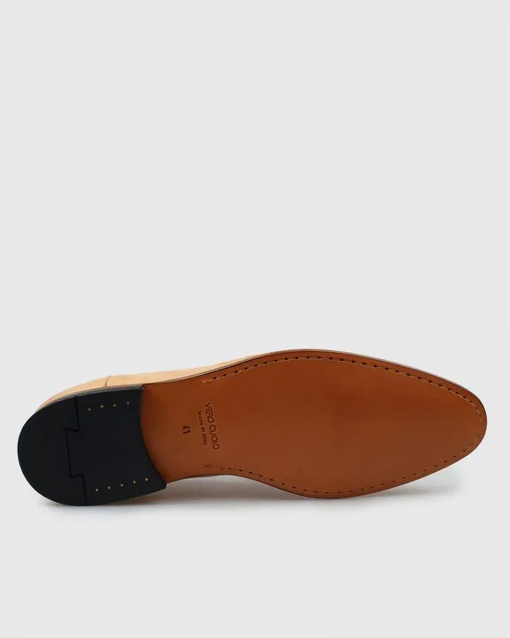 VINCENT & FRANKS VFS19 KANGAROO LEATHER APRICOT LOAFER
